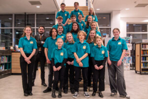 Groepsfoto jeugdorkest